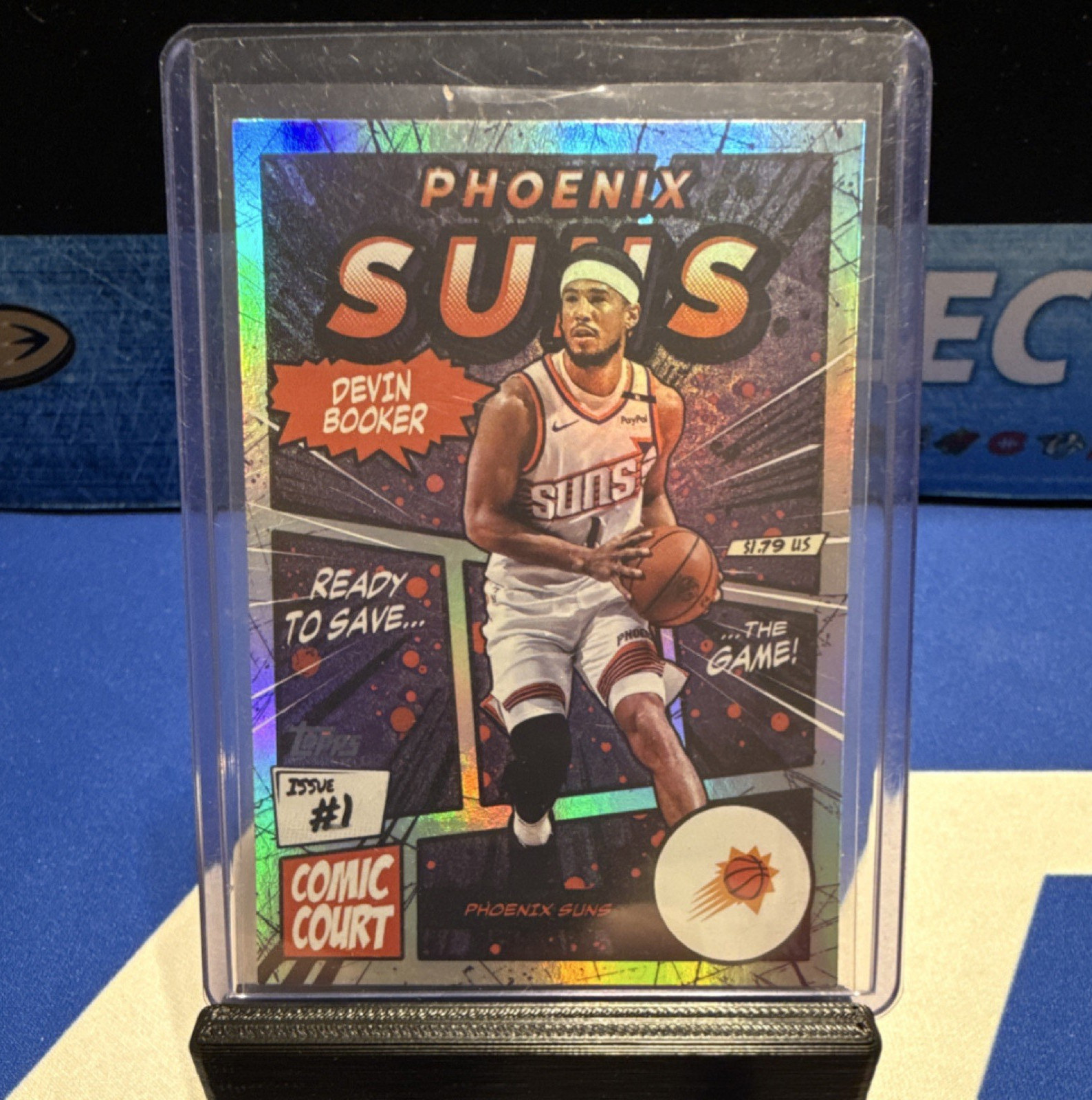 2025 Topps Comic Court Insert CC-14 Devin Booker Phoenix Suns Basketball Card