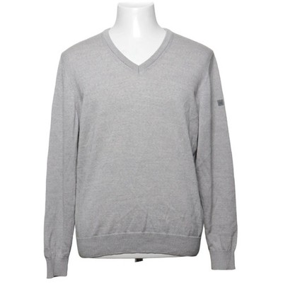 Marz Classic, Pullover, Größe: 50, Classic, Grau, Wolle, Einfarbig #90U