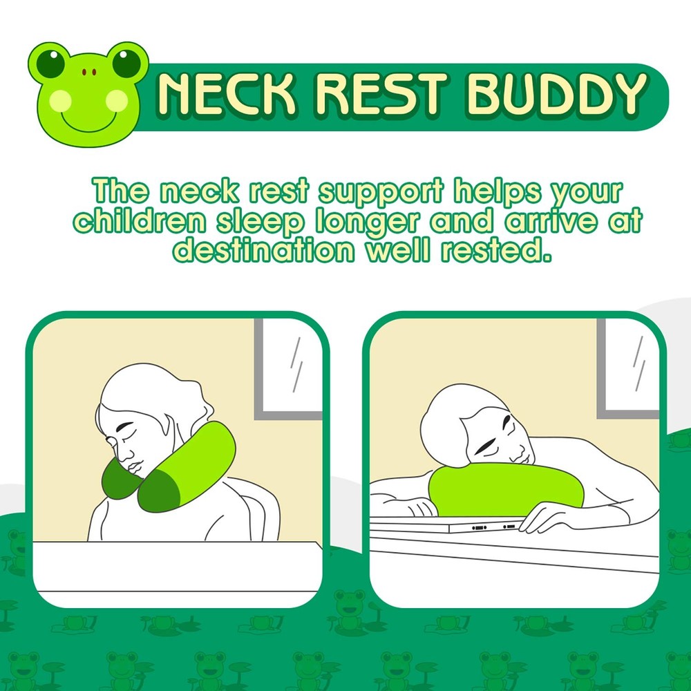 Soft Cute Animal Travel Neck Pillow for Kids Boys Girls