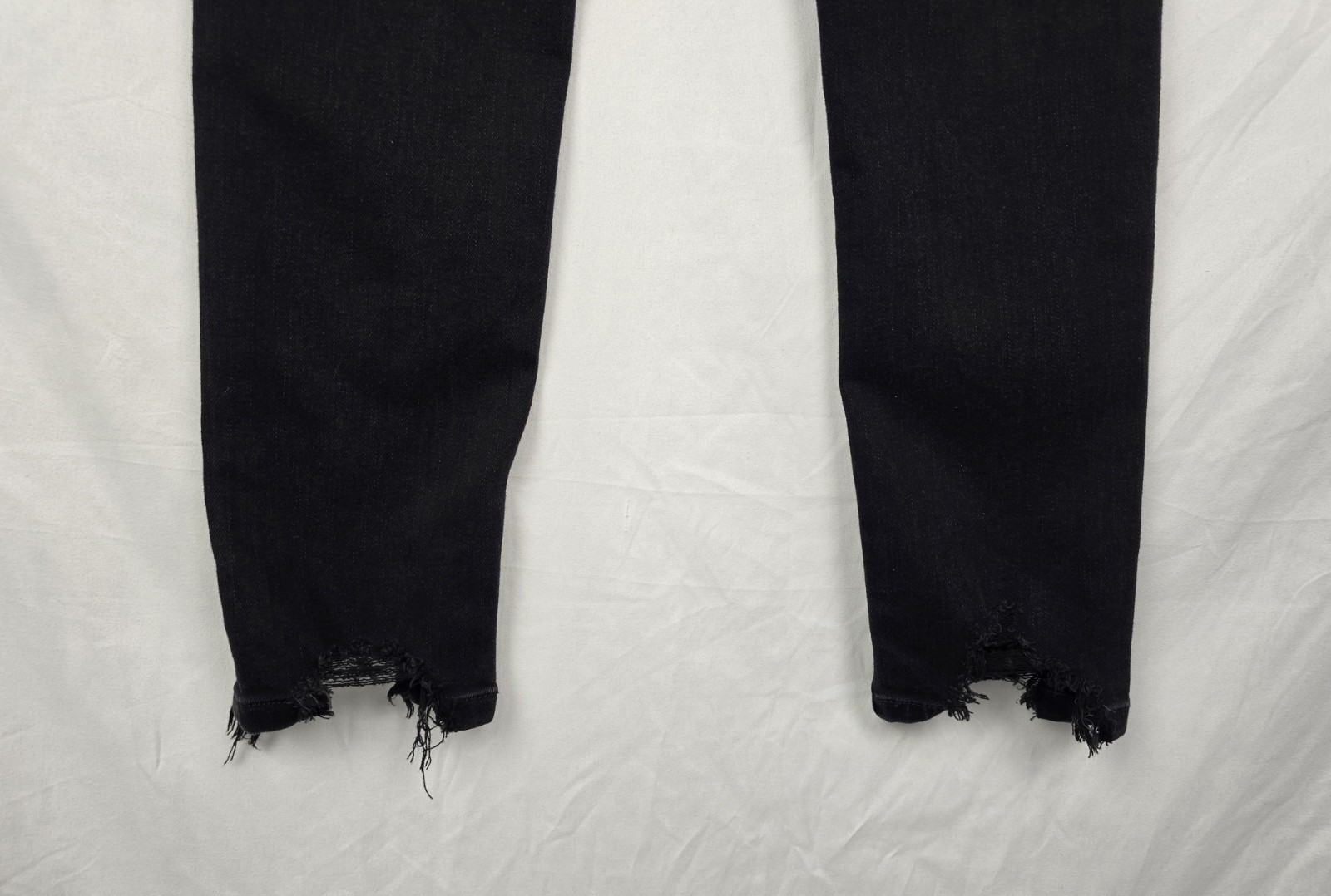 Flying Monkey High Rise Button Up Distressed Hem … - image 7