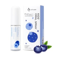 Oh Care Mouth Spray for Kids – Fluoride Free, P113+ Antibacterial (Blueberry)