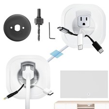in Wall Cable Management Kit for Wall Mounted TV, Professional TV Cord Hider ...
