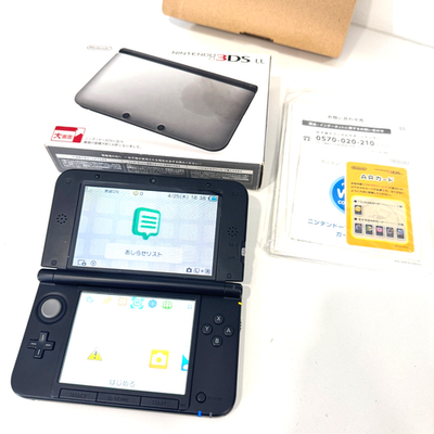 Near Mint w/Box】New Nintendo 3DS LL XL Metallic Black Console Near Mint w/Box】New Nintendo 3DS LL XL Metallic Black Console