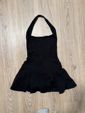 Windsor Black mini halter dress size xs