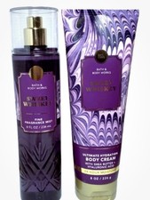 Bath  Body Works Sweet Whiskey Fine Fragrance Body Mist Spray/ Body Cream 8oz