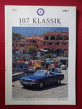 Mercedes 107 SL Club Zeitung 2/2011, 280, 300, 350, 450, 500, SL, SLC