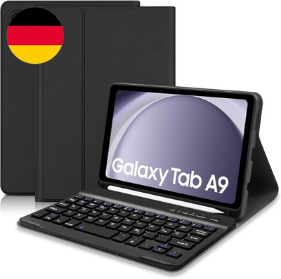 Tastatur Hülle Für Samsung Tablet A9 8,7 Zoll 2023 - Galaxy Tab A9 Schutzhülle M