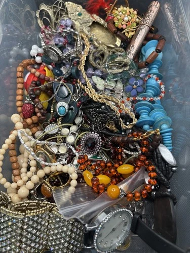 Vintage to Modern Costume Jewelry Lot - 3 lbs