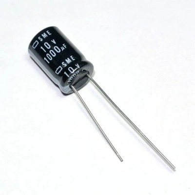 NIPPON CAPACITOR ALUM 1000UF 1000MF 10V RADIAL