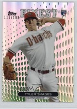 2013 Topps Finest Green Refractor 113/199 Tyler Skaggs #51 m6g