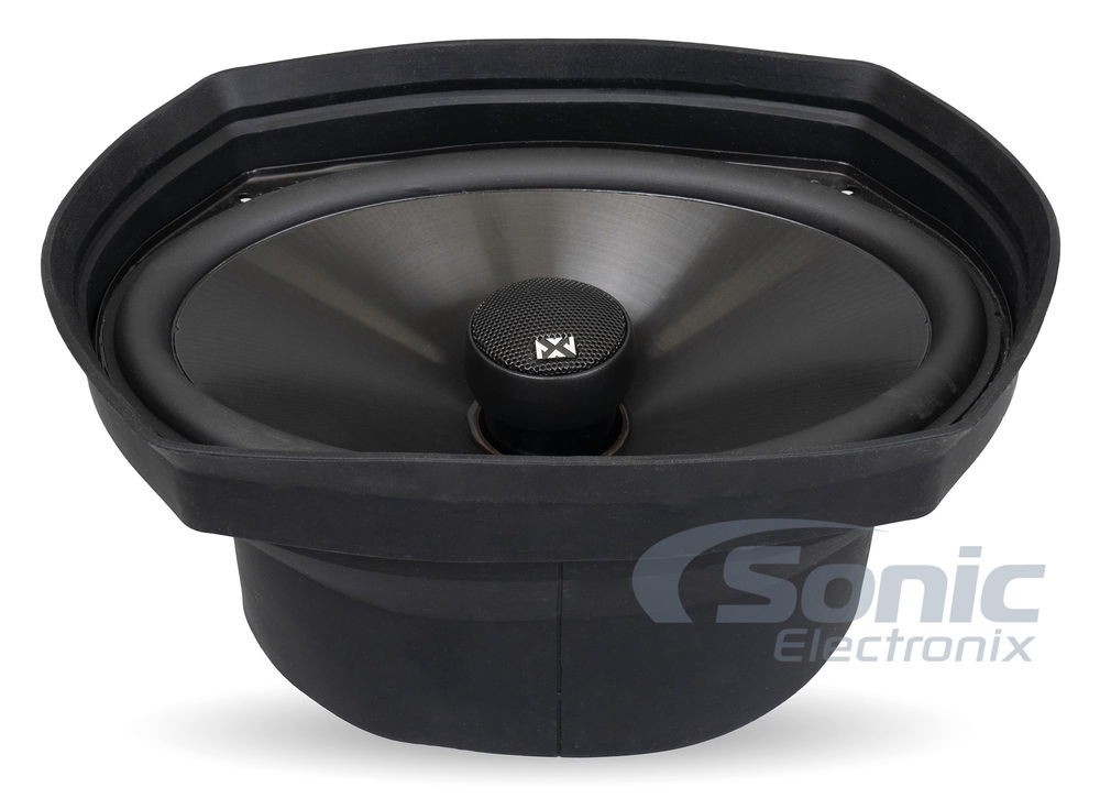 NVX XBAF69 6x9” Rubber Speaker Baffles w/ Sound Damping