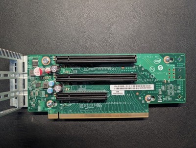 Intel PCIe Riser Karte PBA G15038-351 für 2U-Server inkl Halterung