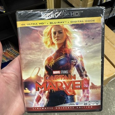 Captain Marvel [SDH] (4K Ultra UHD/Blu-ray, 2019, Widescreen) Brie Larson!