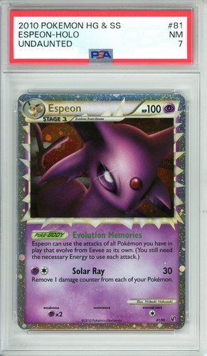 Espeon graded PSA 7 for sale on eBay