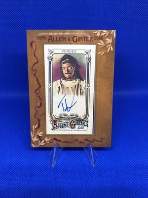 2025 Topps Allen & Ginter Tai Verdes Mini Framed Auto