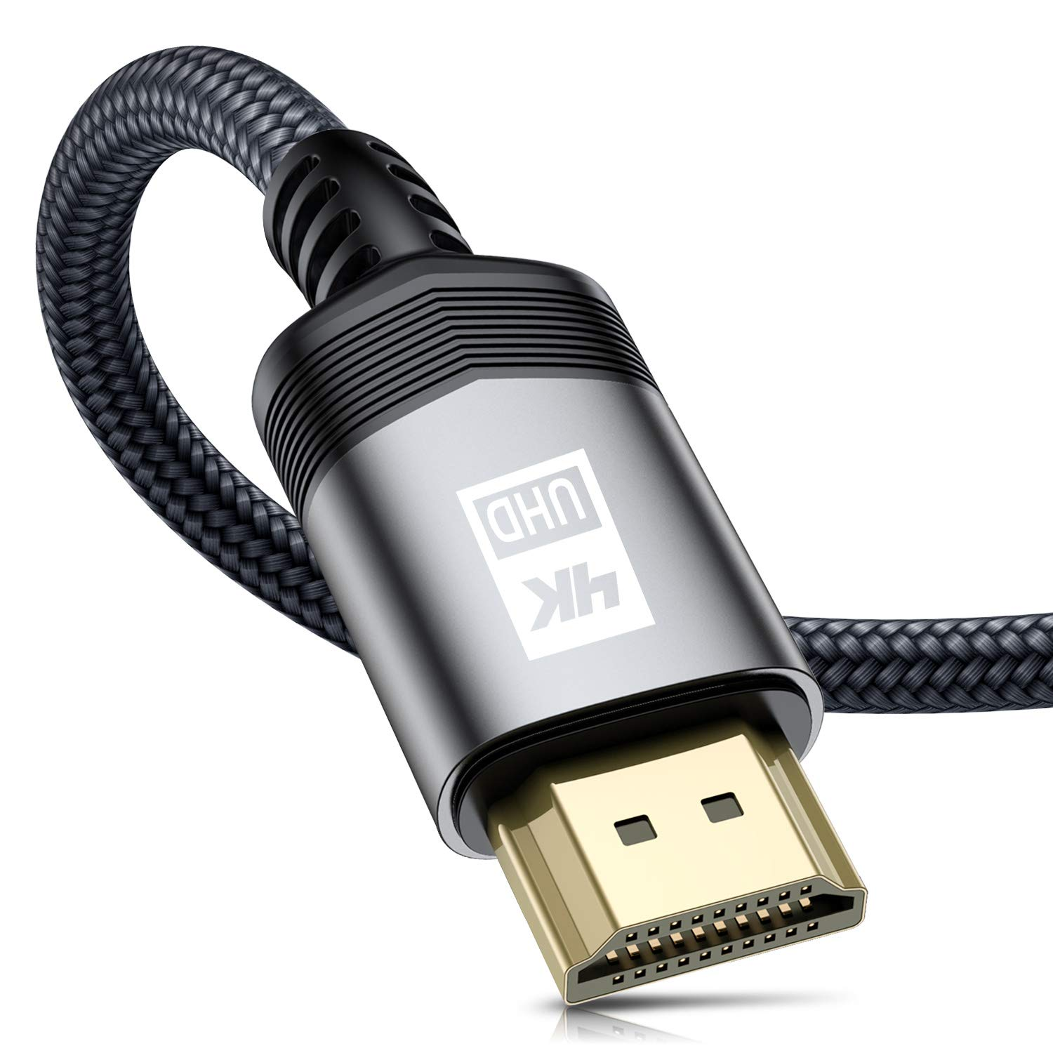 Avibrex 4K HDMI Cable 5M, HDMI 2.0 Cable High Speed 18Gbps Nylon Braided HDMI Le