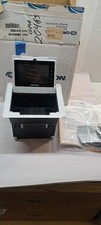 Crestron FT-TS600-BALUM FlipTop Touch Screen, Brushed Aluminum/Cable Cubby WHITE