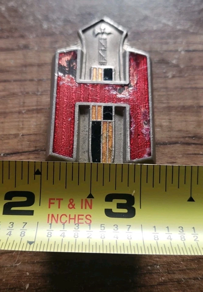 Винтажный 1928-1932 Hupmobile модели A и S автомобильный радиатор автомобильная эмблема значок логотип - Изображение 4 из 4