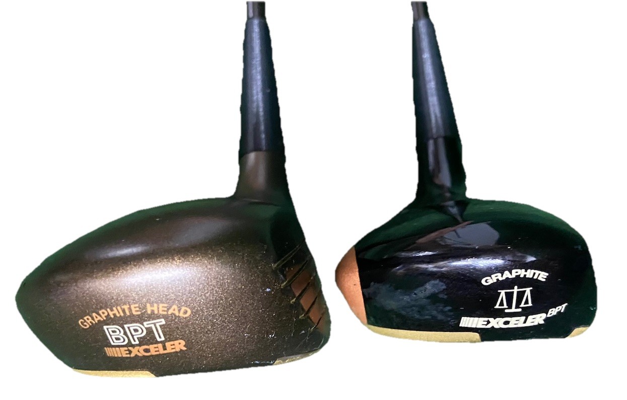 Daiwa Exceler Graphite Head Wood Set 3w 5w Stiff Graphite Fa