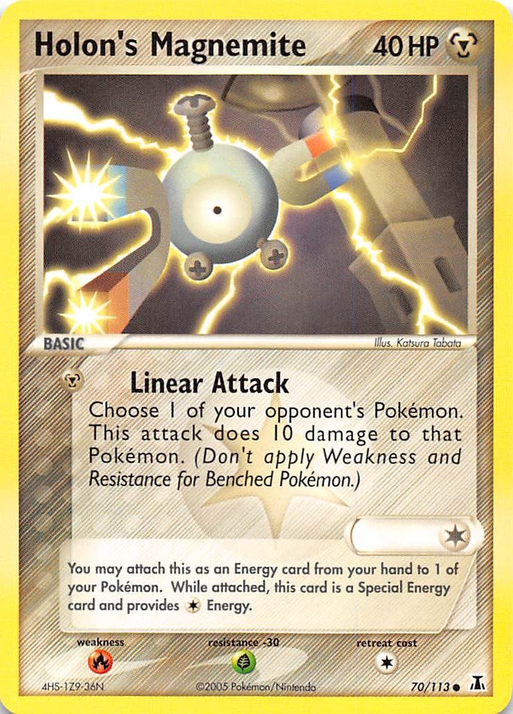 Holon's Magnemite 70/113 Common Delta Species Pokemon NM 001380