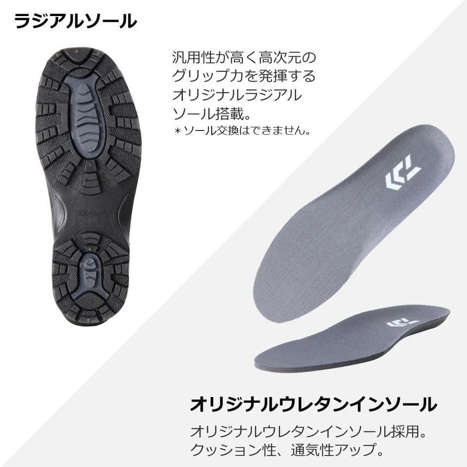 Обувь DAIWA/WADER/Wading туфли RW-4302R-T черный LL - Изображение 4 из 4