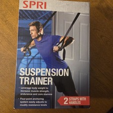 SPRI Gravity Suspension Weight Trainer Black ...