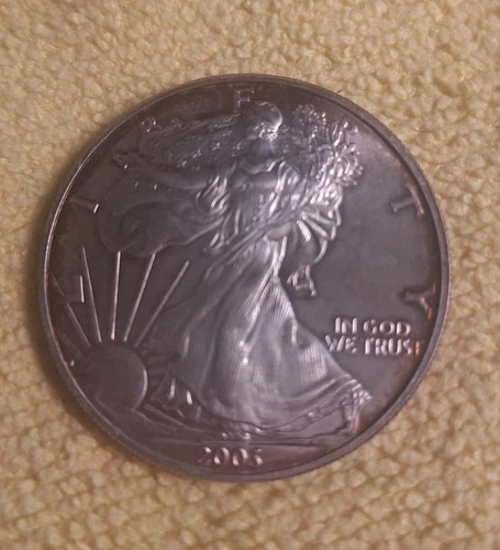 2003 Uncirculated American Silver Eagle 1 Oz .999 Fine Silver