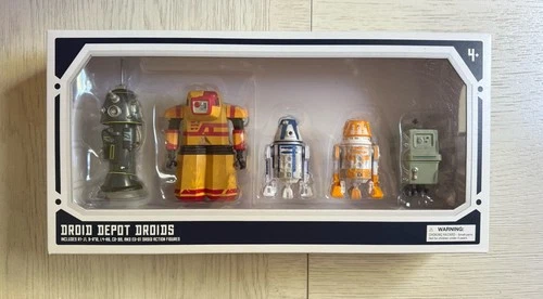 *NEW Disney Parks 2020 Star Wars Droid Factory Droid Depot Droids Box Set Mint