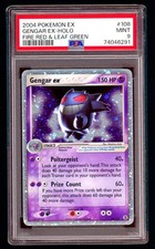 Gengar ex Holo Pokemon Card Fire Red & leaf Green 108/112 ARK BGS PSA 9
