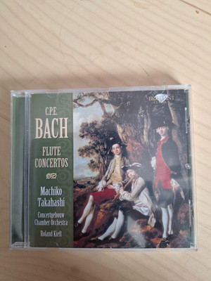 Carl Philipp Emanuel Bach - Flute Concertos (Machiko Takahashi) CD *Neu/OVP*