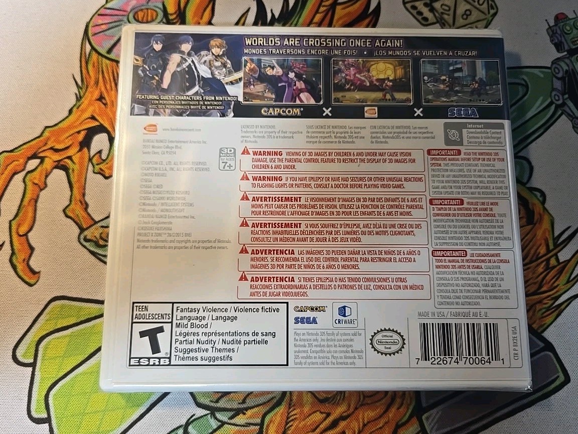 Project X Zone 2 (Nintendo 3DS, 2016) for sale online | eBay