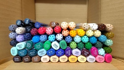 Copic Sketch Ciao Multiliner Markers Mixed Set 70 Pieces Multicolor Anime Manga