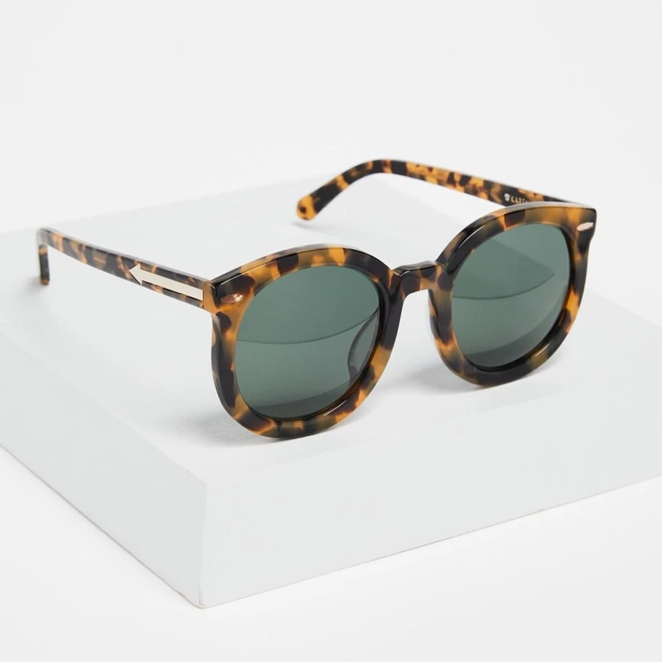 Gafas de sol Karen Walker ajuste alternativo súper duper fuerza con estuche Foto 3 de 4