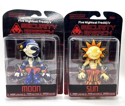 Five Nights at Freddys Security Breach Sun and Moon Figure Set