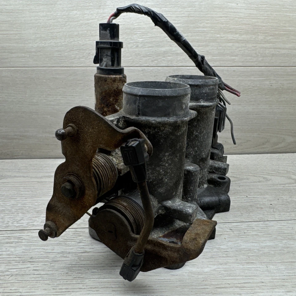 Camioneta Ford F150 F250 1987-1996 camioneta pickup 4,9 doble diámetro carrocería del acelerador OEM Foto 2 de 4