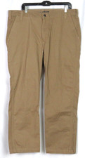 Carhartt Relaxed Fit 100 Cotton 5 Pocket Khaki Twill Work Pants Men's 38 X 30