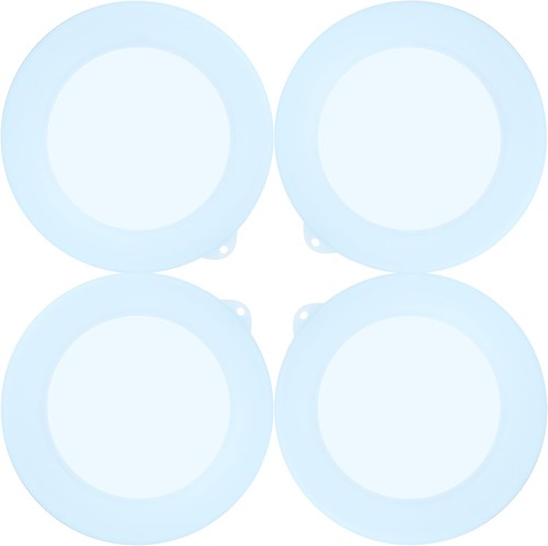Silicone Lids for  Vitrelle 428-PC 28-Oz Soup/Cereal Bowls, Freezer - Picture 3 of 36