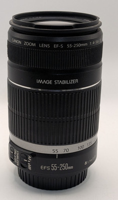 Canon EF-S 55-250mm f/4-5.6 IS Telephoto Zoom Lens Great Condition