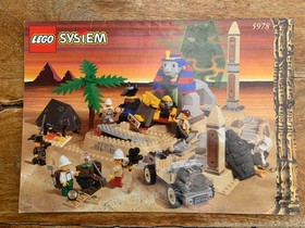 Lego Adventurers 5978 The Secret of the Sphinx + Instructions 100% Complete / Excellent!!