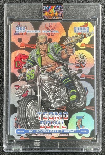 BOZ 2026 BO JACKSON BATTLE ARENA TECMO BOWL #H555 HELMETS BATTLEFOIL SP