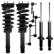 Front and Rear Complete Struts Sway Bar End Links Kit For 2001-2005 Kia Optima