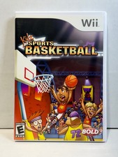Kidz Sports Basketball Nintendo Wii 2008 Complete Tested Free Shipping
