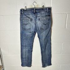 Diesel Jeans Herren W32 L30 Blau Darron Regular Slim Tapered Stretch Denim 008M9