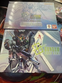 Gundam Card Game Deck Build Box Freedom Ascension Opened Only Cards & Box