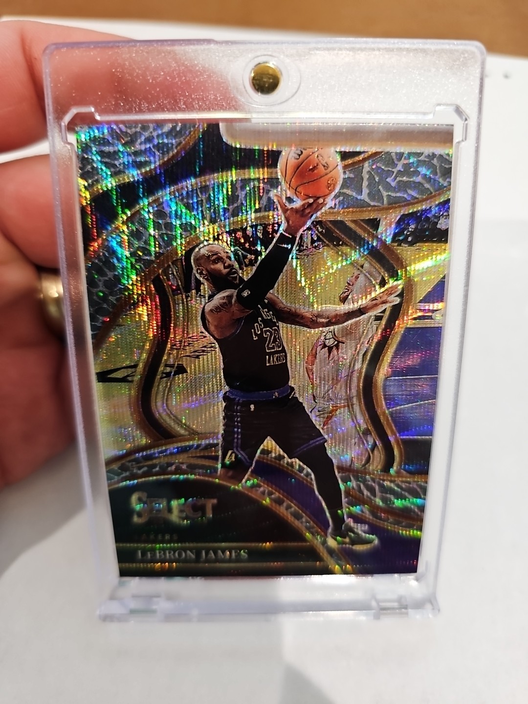 2023-24 Panini Select Lebron James ELEPHANT PRIZM SSP CASE HIT Courtside #266 🔥