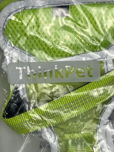Thinkpet Nylong Dog Harness Vest Size Small Green Reflective Brand New - Picture 3 of 13