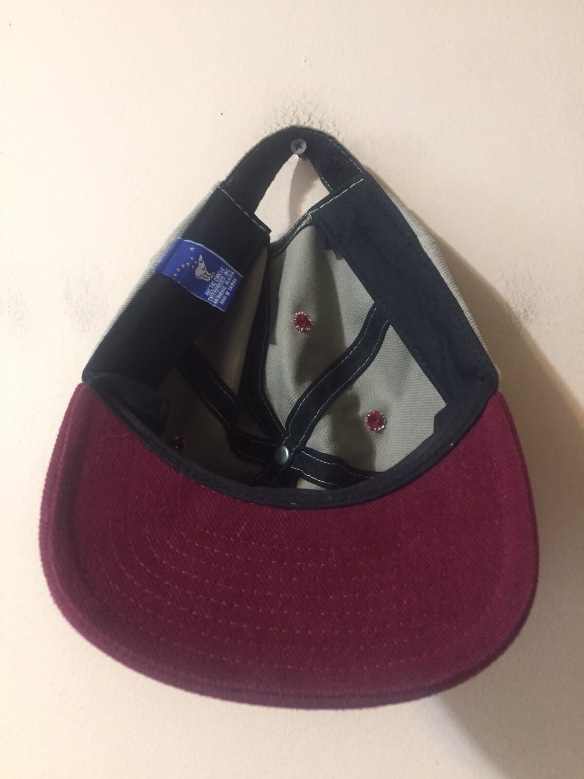 Arctic Circle Adjustable Hat  Alaska Embroidered Eagle Cap #p33-35