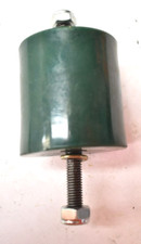 Green Roller Replacement w Screw Mounts 2-1/2" Wide x 2-1/2" Dia