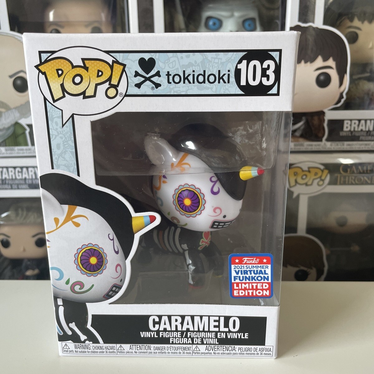 Funko POP! Tokidoki Caramelo Edition Limitée Virtual Funkon (Neuf avec