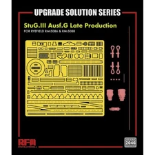Rye Field Model #2046 1/35 Upgrade set StuG.III Ausf.G Late.-Not included tank